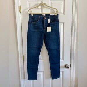 LOFT Dark Blue Skinny Jeans